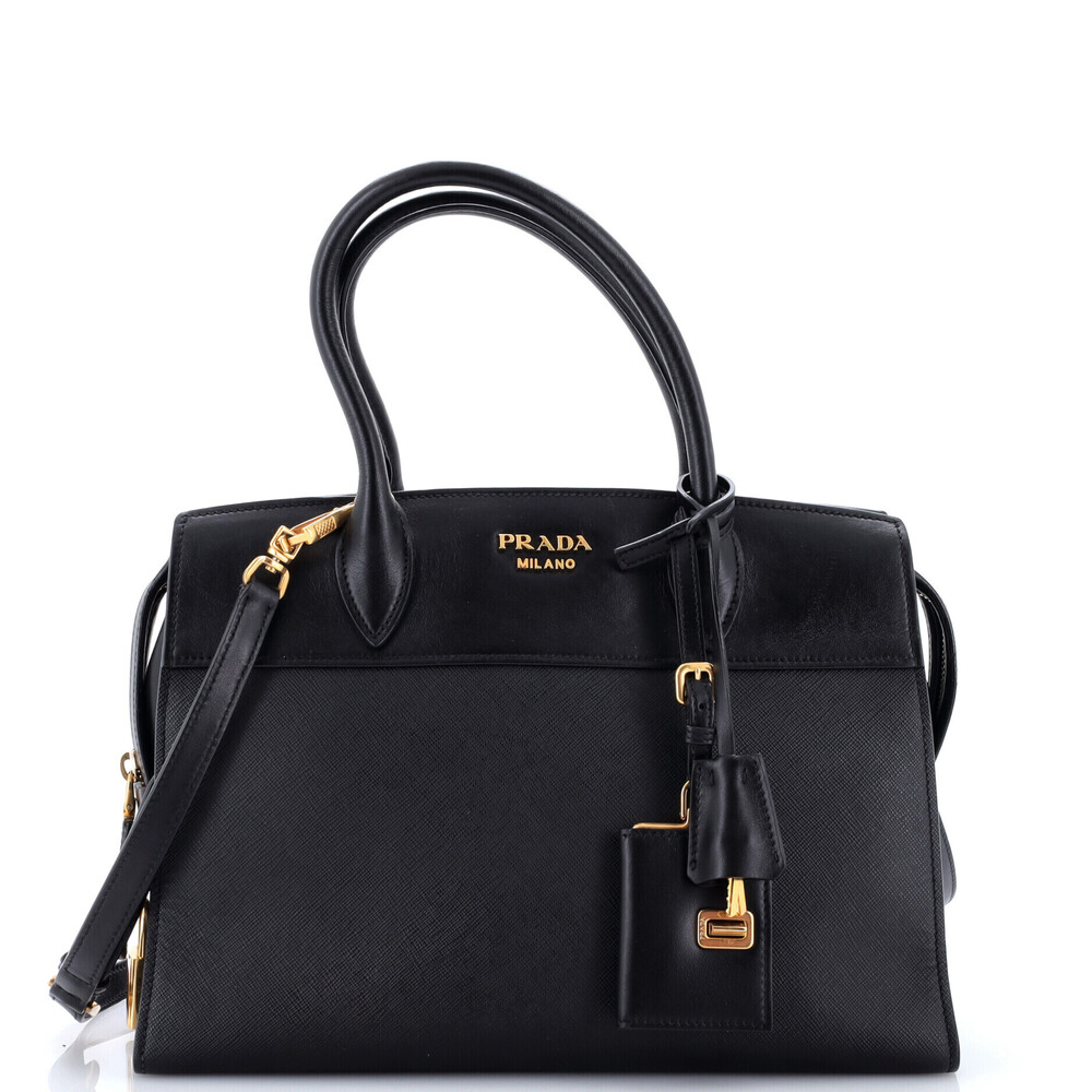 Prada Medium Esplanade Tote Saffiano with City Calf